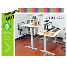 Buena mesa de trabajo de la solución de trabajo de pie altos escritorios superiores escritorio de oficina de 2 personas